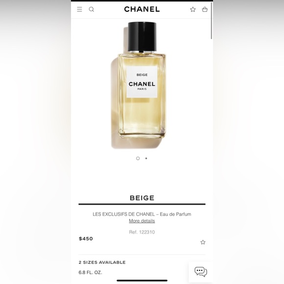 Les Exclusifs de Chanel Beige Chanel fragrance for women 5ml decant - Picture 2 of 3